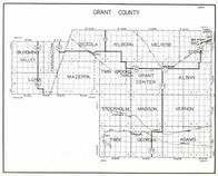 Grant County, Blooming Valley, Lura, Farmington, Osceola, Mazeppa, Kilborn, Melrose, South Dakota State Atlas 1930c